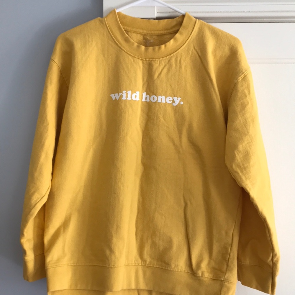 Wild honey crew neck